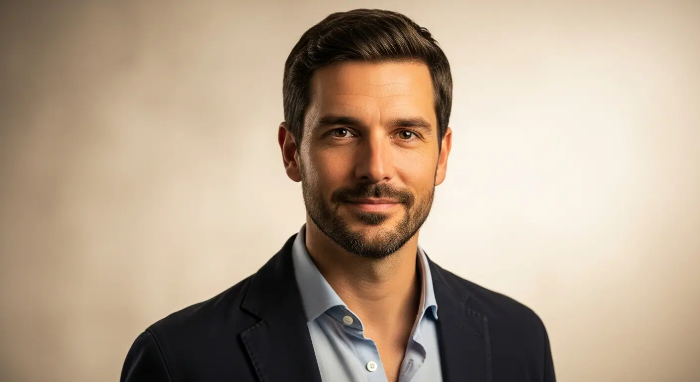 Portrait de Thomas Bertrand, fondateur d'une agence marketing